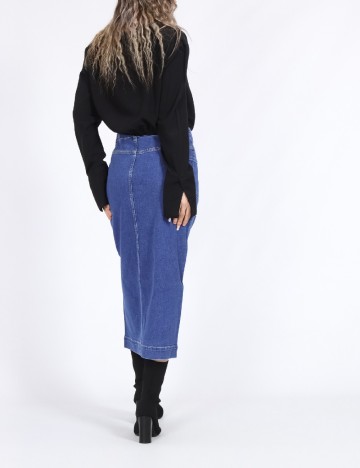 Fusta Vero Moda, albastru