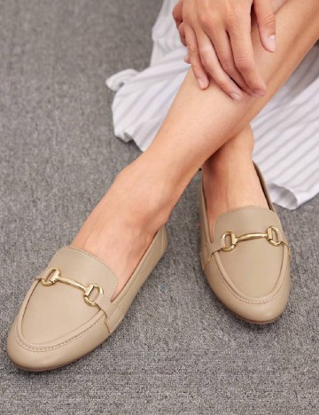 Mocasini SHEIN, crem