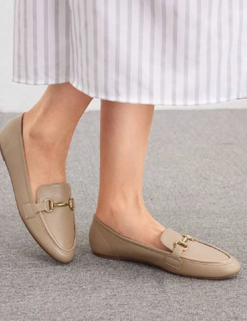 Mocasini SHEIN, crem