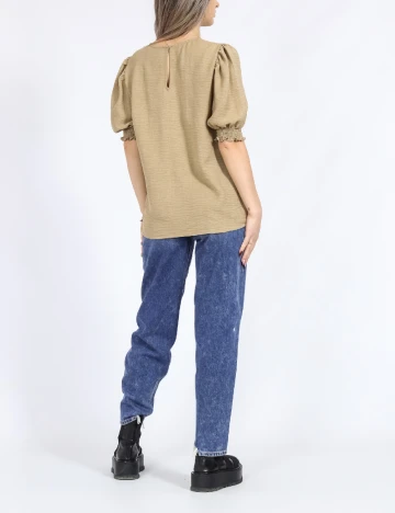 Bluza Vero Moda, maro deschis