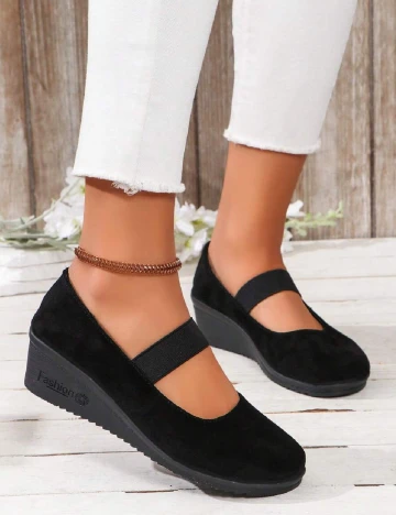 Pantofi SHEIN, negru Negru