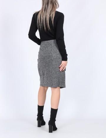 Fusta Vero Moda, gri