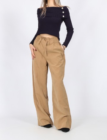 
						Pantaloni Vero Moda, maro