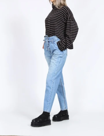 Bluza Vero Moda, negru/gri