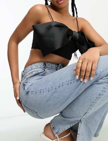 Top Stradivarius, negru