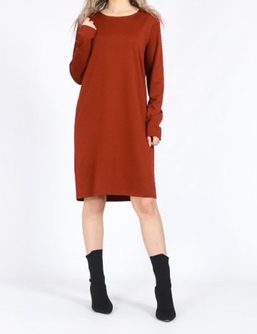 
						Rochie scurta Vero Moda, caramiziu