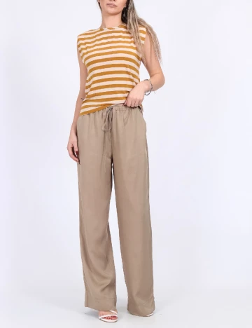 Pantaloni Vero Moda, bej