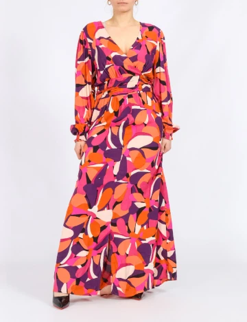 Rochie lunga Vero Moda, mix culori