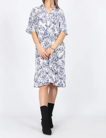 Rochie scurta Vero Moda, alb