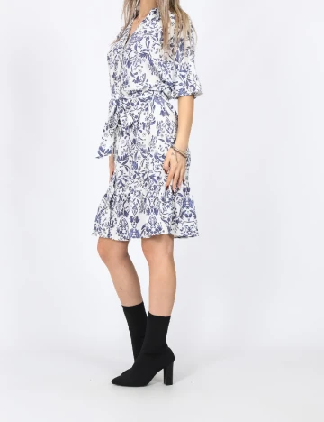 Rochie scurta Vero Moda, alb