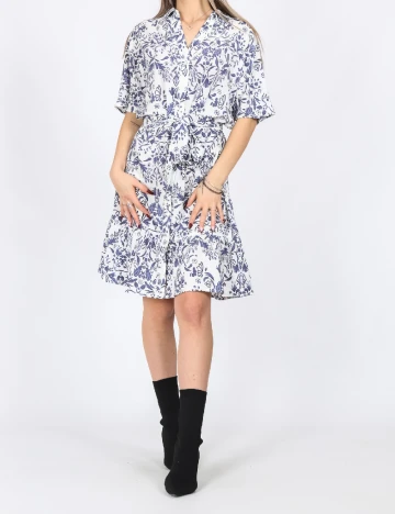 Rochie scurta Vero Moda, alb