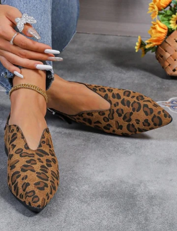 Balerini SHEIN, animal print Animal print