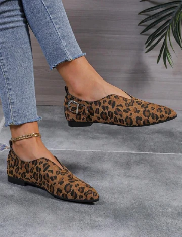 Balerini SHEIN, animal print Animal print