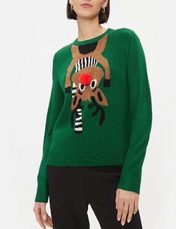 
						Pulover Only, verde