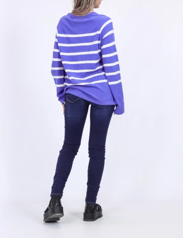 Bluza Pieces, mov