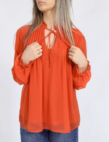 Bluza Vero Moda, portocaliu