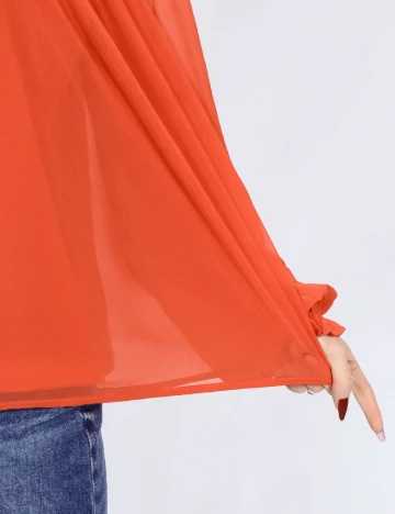 Bluza Vero Moda, portocaliu