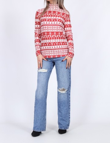 Bluza Vero Moda, rosu