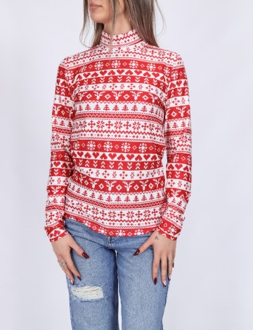 Bluza Vero Moda, rosu