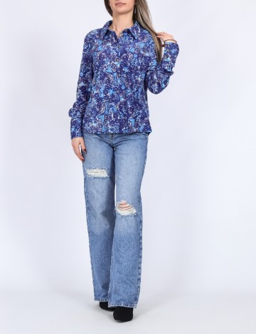 
						Camasa Vero Moda, albastru
