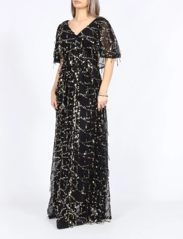 Rochie lunga Giffniseti, negru