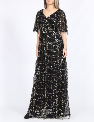 Rochie lunga Giffniseti, negru