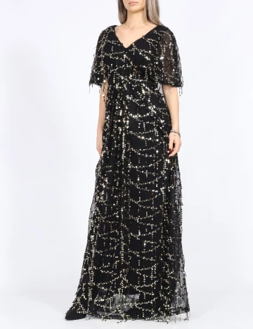 Rochie lunga Giffniseti, negru
