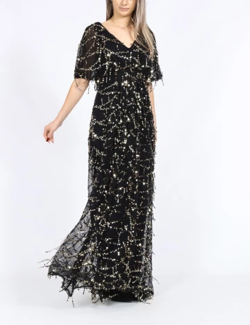 Rochie lunga Giffniseti, negru
