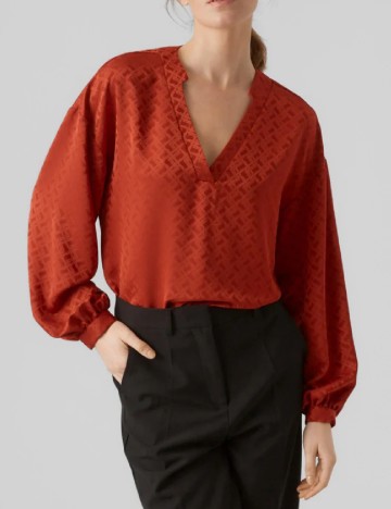 
						Bluza Vero Moda, caramiziu