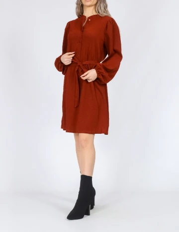 Rochie scurta Vero Moda, maro