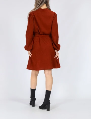 Rochie scurta Vero Moda, maro
