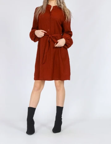 Rochie scurta Vero Moda, maro