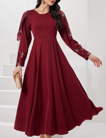 
						Rochie lunga SHEIN, rosu