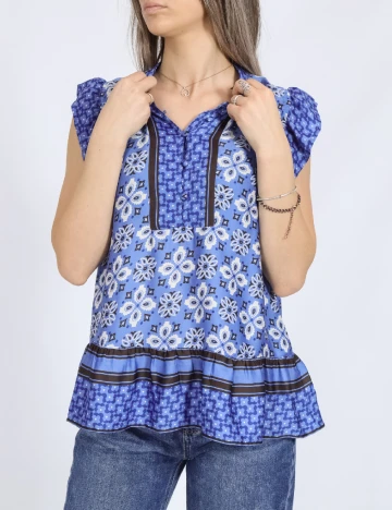 Bluza Vero Moda, albastru