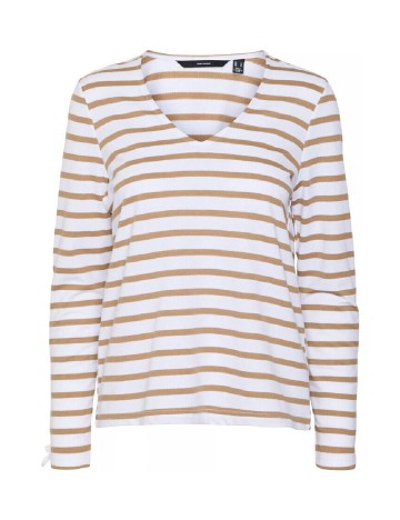 
						Bluza Vero Moda, alb/maro