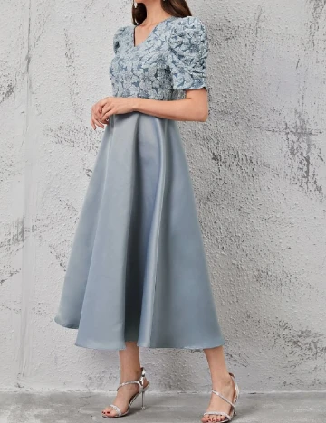 Rochie medie SHEIN, albastru