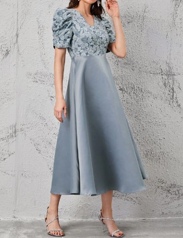 Rochie medie SHEIN, albastru