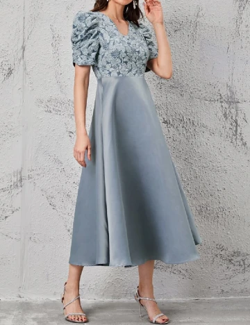 Rochie medie SHEIN, albastru