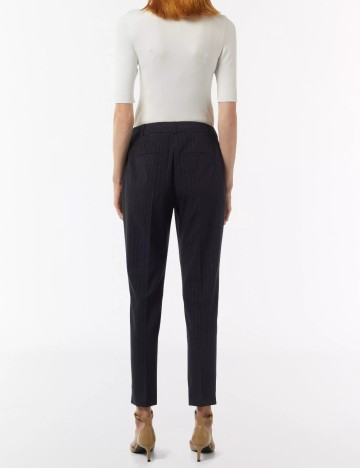 Pantaloni Comma, bleumarin inchis