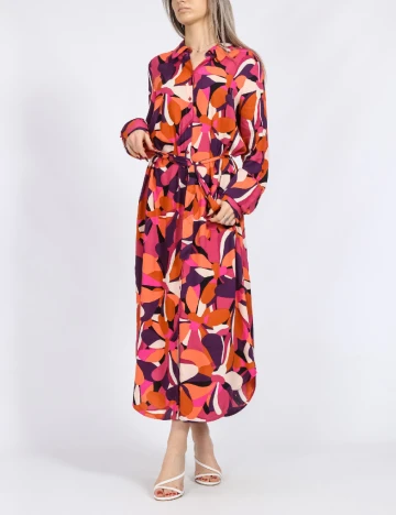 Rochie medie Vero Moda, mix culori