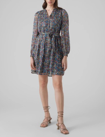 
						Rochie scurta Vero Moda, floral print