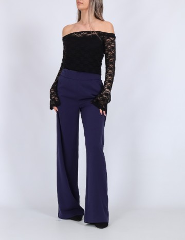 
						Pantaloni Only, bleumarin