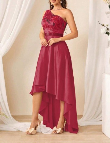 Rochie medie SHEIN, rosu