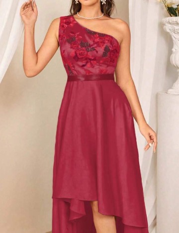 Rochie medie SHEIN, rosu
