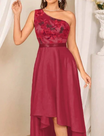 Rochie medie SHEIN, rosu