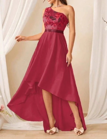 Rochie medie SHEIN, rosu