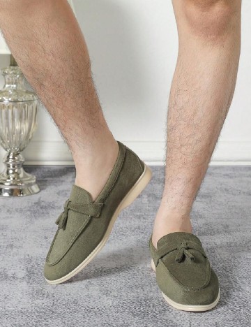 Mocasini SHEIN, verde