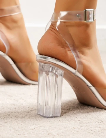 Pantofi SHEIN, transparent