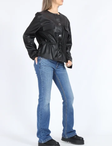 Jacheta Only, negru Negru