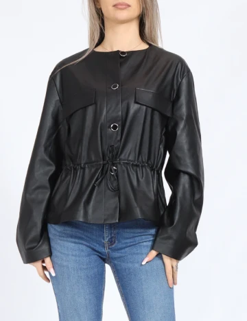 Jacheta Only, negru Negru